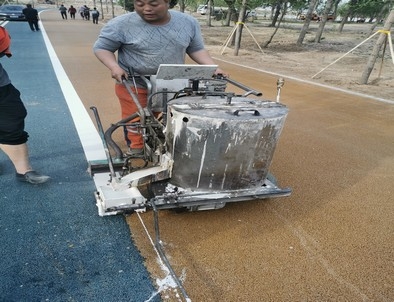 漯河漯河景区标线施工